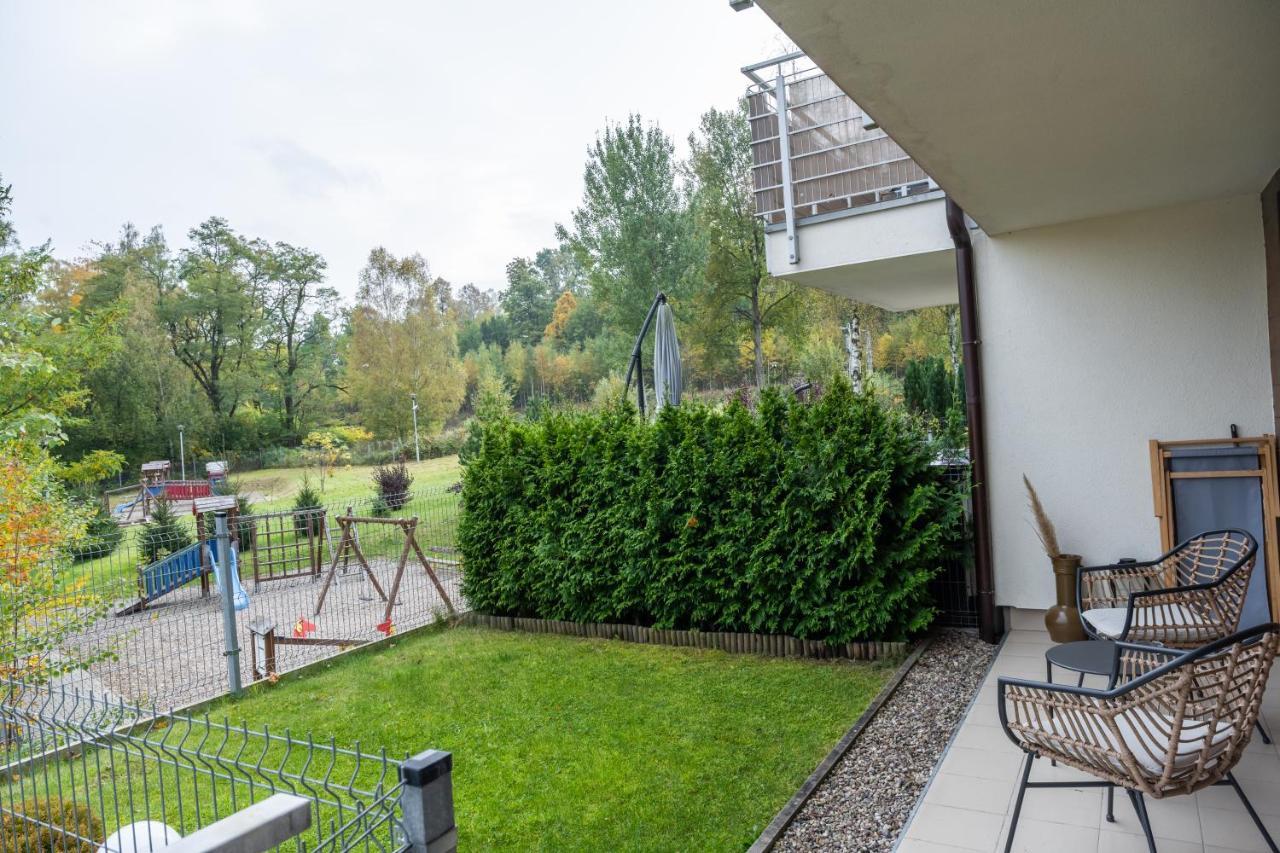 Two Garden Apartment, Apartament Z Dwoma Tarasami I Ogrodkami Polanica-Zdrój Exterior foto